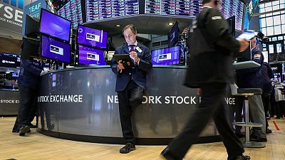 Euro falls on weak German business morale, stocks slip Euro falls on weak German business morale, stocks slip