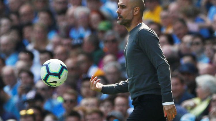 Guardiola shrugs off Solskjaer's 'foul' claims before derby