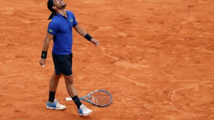 Tennis: Fognini déclare forfait à Barcelone après son titre à Monte-Carlo