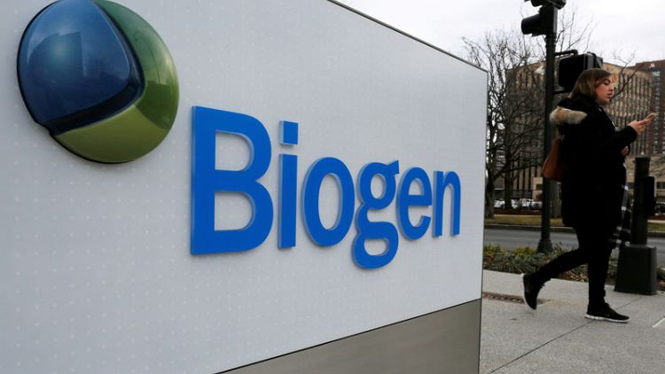 Biogen first-quarter profit rises 20% on Spinraza strength