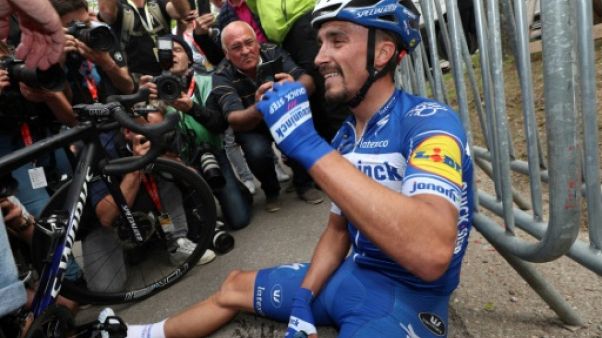 Flèche Wallonne: Alaphilippe supérieur au mur de Huy Flèche Wallonne: Alaphilippe supérieur au mur de Huy