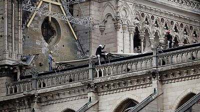 Scaffolding firm says workers smoked at Paris' Notre-Dame Scaffolding firm says workers smoked at Paris' Notre-Dame