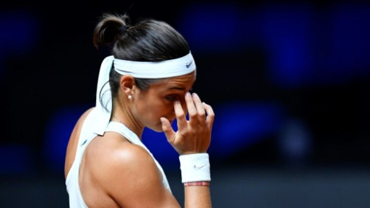 WTA: Caroline Garcia, l'héroïne de la Fed Cup, éliminée à Stuttgart