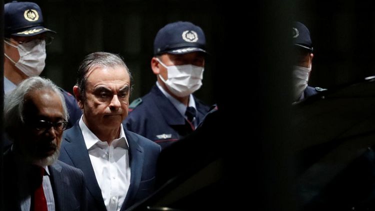 Ex-Nissan boss Ghosn granted $4.5 million bail, with curbs on contacting wife