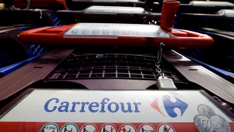 Retailer Carrefour's shares rise after first-quarter sales growth accelerates