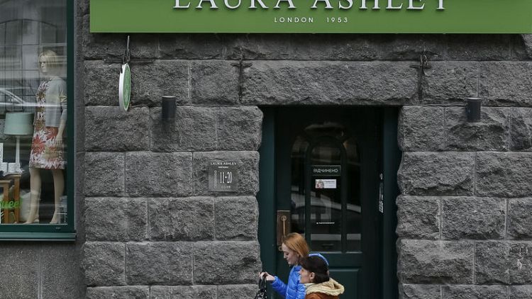 Fashion retailer Laura Ashley tanks after warning on annual results