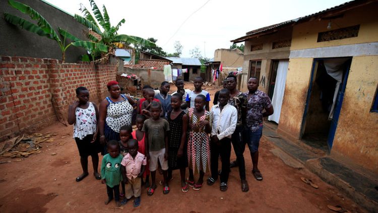 Ugandan mum of multiple quadruplets struggles to provide for 38 kids