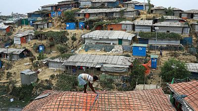 Rohingya should move to island to avoid landslides - Bangladesh minister
