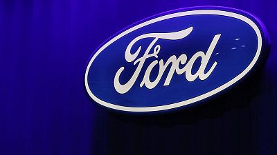 Ford first-quarter profit falls, but beats Wall St estimates