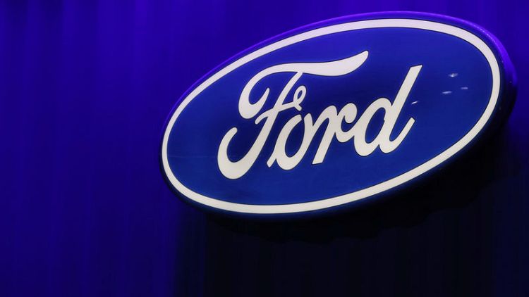 Ford first-quarter profit falls, but beats Wall St estimates