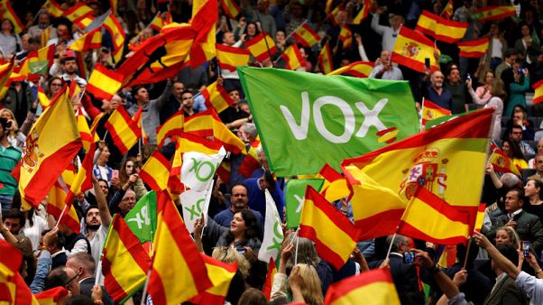 Far-right Vox party stirs swing vote talk as Spain's election looms Far-right Vox party stirs swing vote talk as Spain's election looms