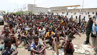 Thousands of migrants rounded up in southern Yemen - IOM Thousands of migrants rounded up in southern Yemen - IOM
