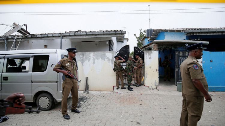 Sri Lanka bans groups suspected to be behind attacks; ringleader's relatives wounded