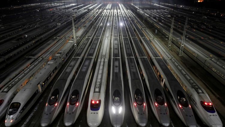 قرض بقيمة 4 مليارات دولار لأول مشروع خاص للقطارات فائقة السرعة بالصين