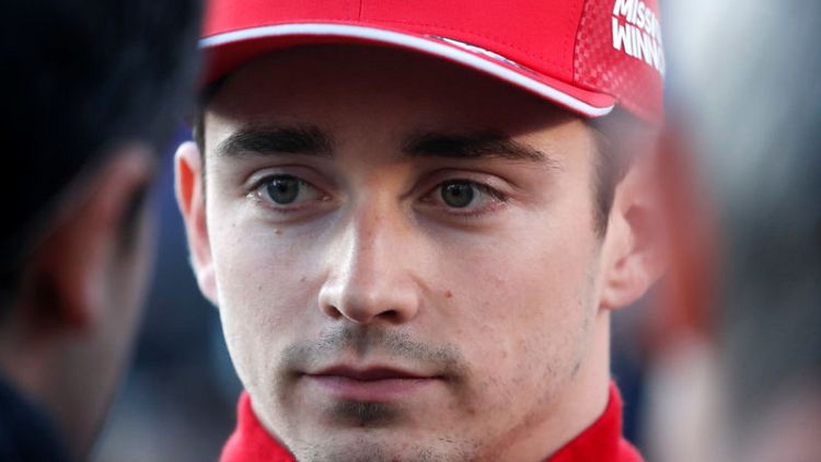 Leclerc crashes out of qualifying in Baku