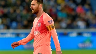 Espagne: Messi remplaçant avec Barcelone pour le match du titre