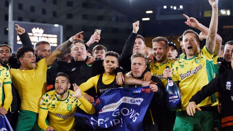 Norwich seal promotion to Premier League with win over Blackburn