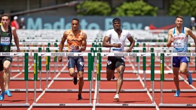Athlétisme: McLeod et Kendricks battus lors des Drake Relays Athlétisme: McLeod et Kendricks battus lors des Drake Relays