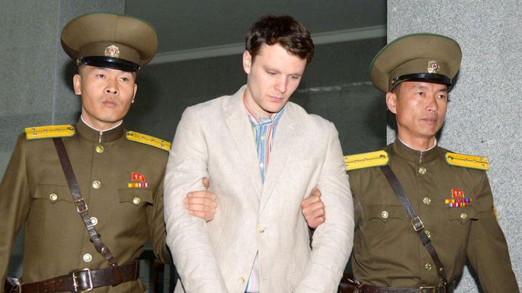 U.S. envoy signed North Korea document to pay for Warmbier's care - Bolton