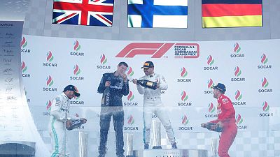 Mercedes make F1 history with fourth one-two in a row Mercedes make F1 history with fourth one-two in a row