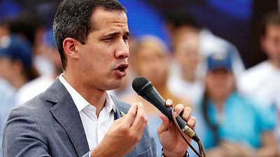 Guaido cancels western Venezuela rally after 'dictatorship' blocks route Guaido cancels western Venezuela rally after 'dictatorship' blocks route