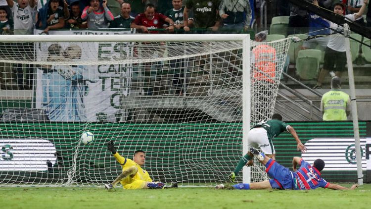 Champions Palmeiras start Serie A season with 4-0 win