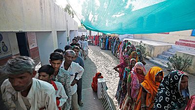 Bollywood stars, rich Indians vote in fourth phase of giant election Bollywood stars, rich Indians vote in fourth phase of giant election