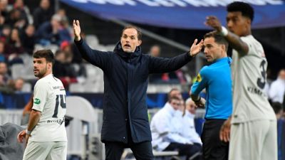 Geste de Neymar: "ce n'est pas possible de faire ça", réprouve Tuchel Geste de Neymar: "ce n'est pas possible de faire ça", réprouve Tuchel