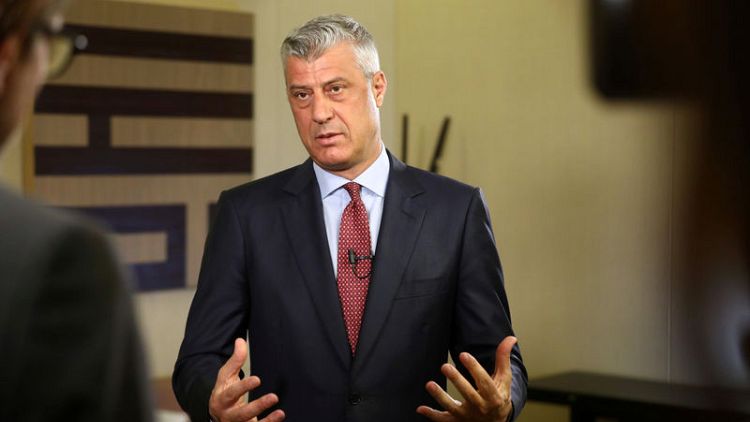 Kosovo president sees Washington as key to solve conflict with Serbia