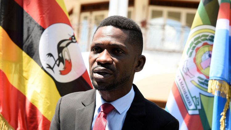 Ugandan pop star and critic of President Museveni detained over protest