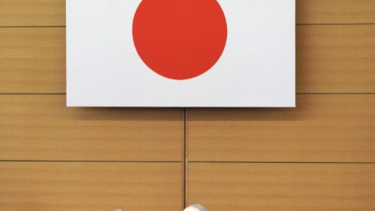 L'empereur du Japon Akihito et son épouse Michiko à Tokyo, le 26 avril 2019