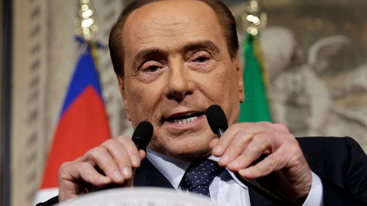 Former Italian PM Berlusconi hospitalised - report