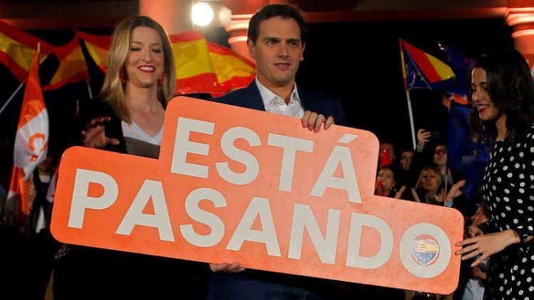Spain's Ciudadanos says it will play responsible role as opposition