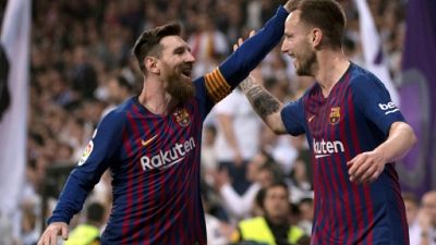 Barcelone-Liverpool: "Messi ouvre la voie et on le suit", dit Rakitic Barcelone-Liverpool: "Messi ouvre la voie et on le suit", dit Rakitic