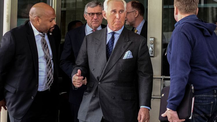Prosecutors oppose giving unredacted Mueller report to Trump adviser Stone