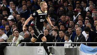Champions: Tottenham-Ajax 0-1 Champions: Tottenham-Ajax 0-1