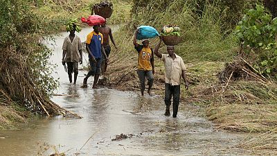 تواصل هطول الأمطار الغزيرة المصاحبة للإعصار على مناطق في موزامبيق