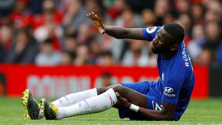 Chelsea's Rudiger out for season after knee surgery