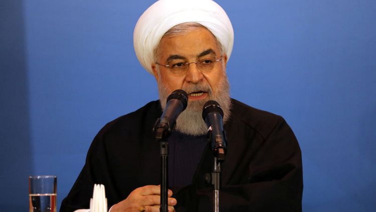 Iran's Rouhani says U.S. oil sanctions will fail in practice