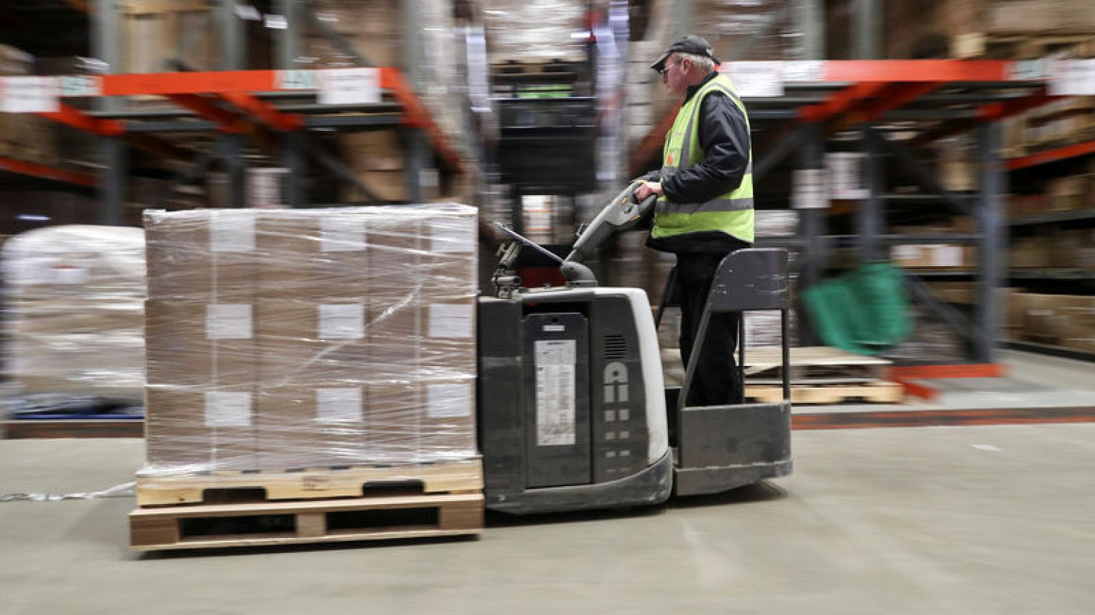 Exports sag, UK factories report lower Brexit stockpile boost - PMI survey
