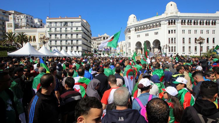 Algeria's army chief of staff says military will keep country from violence - TV
