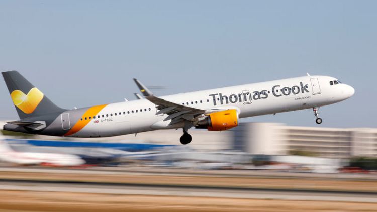 Thomas Cook sets May 7 deadline for interest in airline business - sources