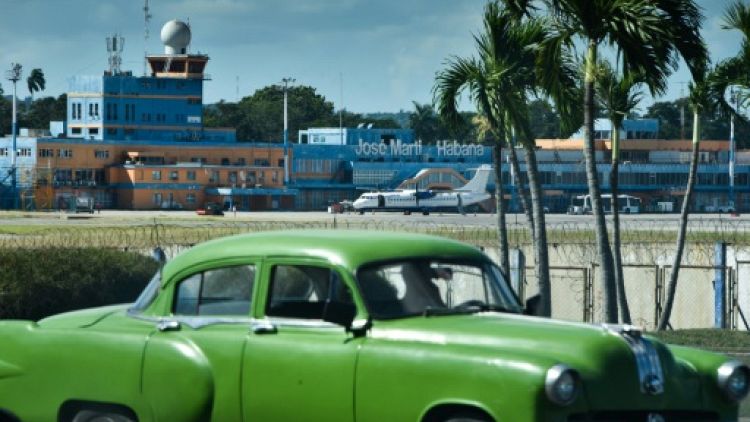 L'aéroport José Marti de La Havane, le 30 avril 2019 à Cuba