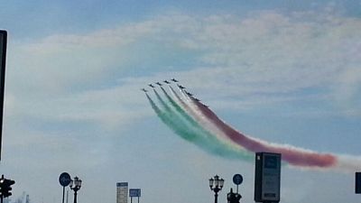 Tornano a Bari le Frecce Tricolori l'8/5 Tornano a Bari le Frecce Tricolori l'8/5