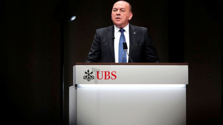 UBS chairman defends French tax case to shareholders