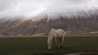 Terremoto, a Castelluccio 30 mesi dopo Terremoto, a Castelluccio 30 mesi dopo