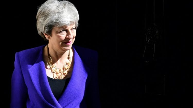 La Première ministre britannique Theresa May le 2 mai 2019 à Londres