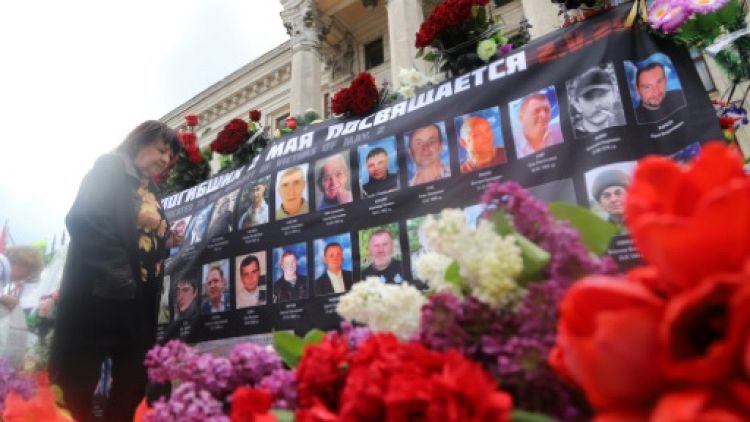 Cinq ans après, l'Ukraine commémore la tragédie d'Odessa 