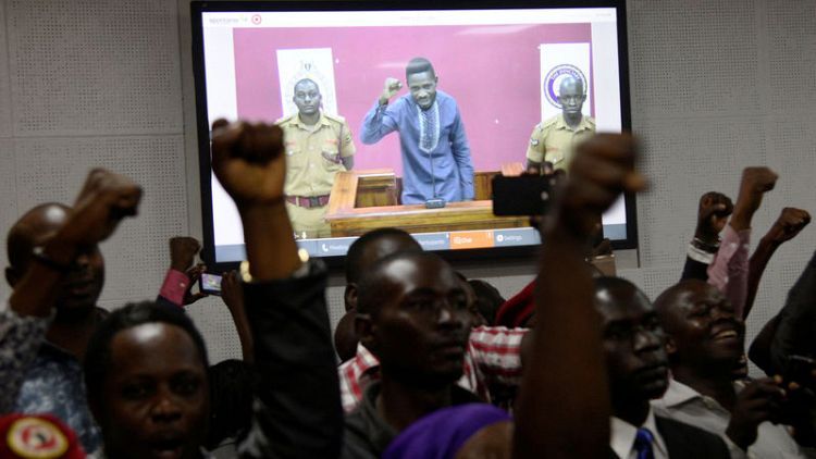 Ugandan pop star and critic of President Museveni freed on bail