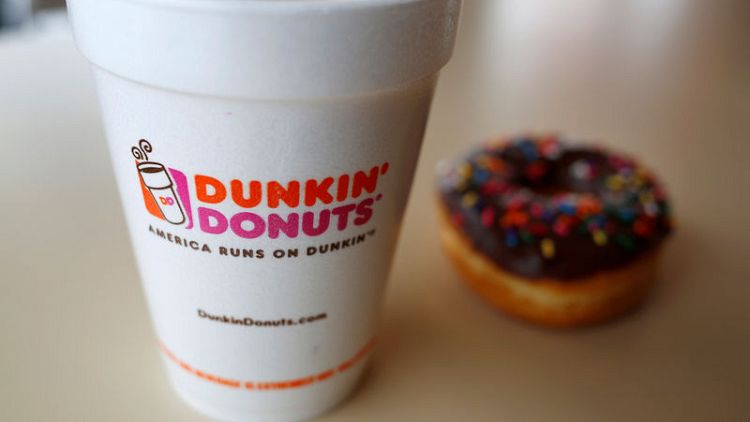 Dunkin's drip coffees, hand-crafted espressos lift sales above expectations